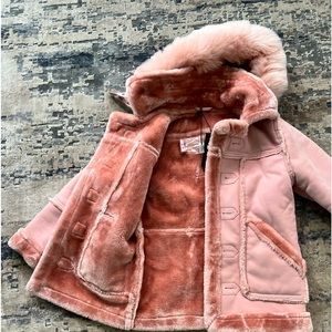 Girls sherling coat. Brand new tags attached size 8